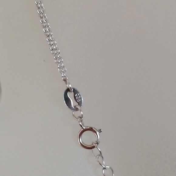 2/$30💕 BNWT Charmed Aroma Adjustable Sterling Silver Necklace - Picture 5 of 6